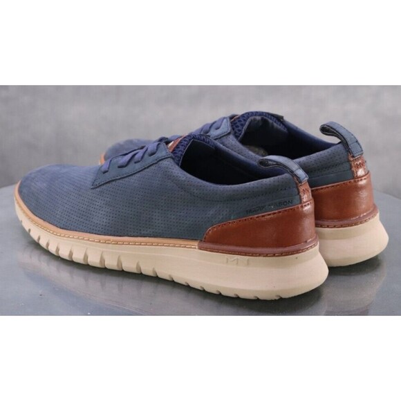 Mark Nason Men\'s Casual Comfort Oxfords Shoes Size 9.5 Perforated Leather Blue main image 8